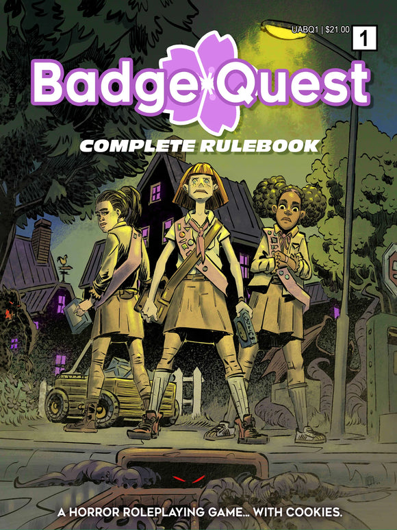 Badge Quest Complete Gamebook Role Playing Games Other   