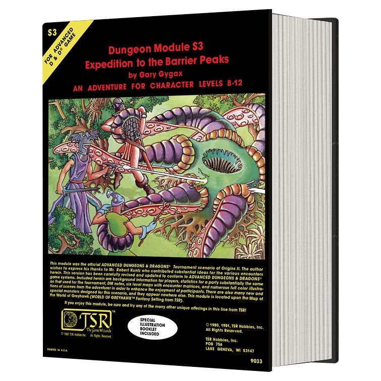Classic Module Dice Collection: Expedition to the Barrier Peaks Dice Beadle & Grimm's   