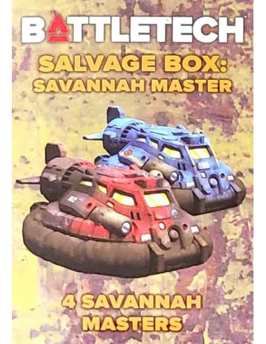 BattleTech Salvage Box: Savannah Master Miniatures Catalyst Game Labs