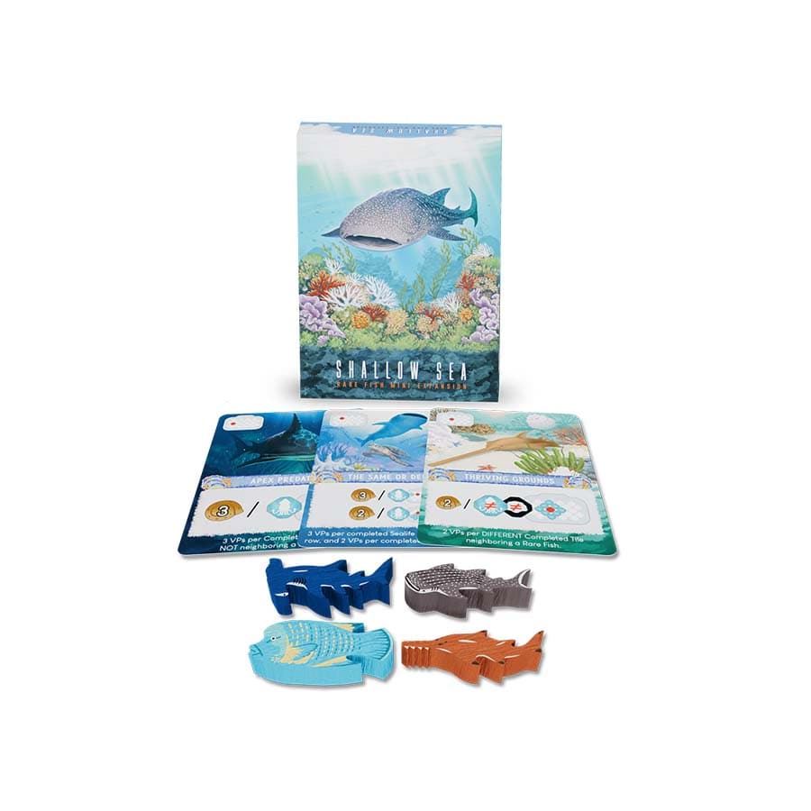 Shallow Sea: Rare Fish Mini-Expansion Board Games Bad Comet Games