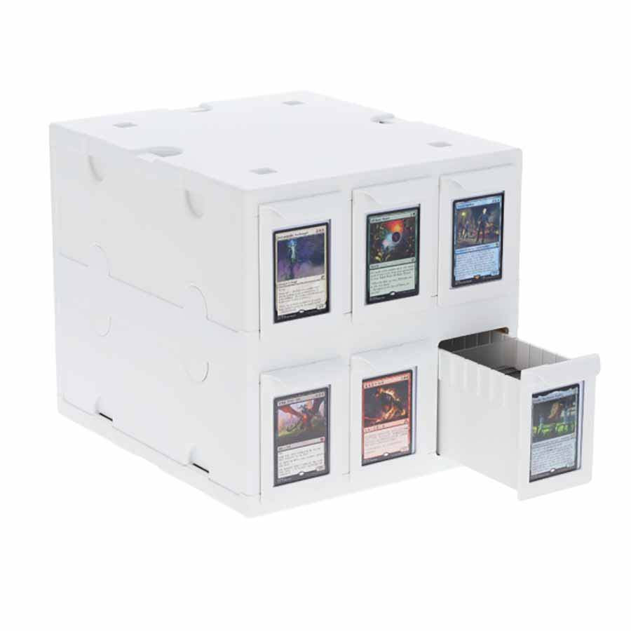 BCW 6 Drawer Card Catalog (White) Supplies BCW WHT 6 Drawer Card Catalog WHT