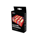 BCW Supplies: Card Bin Partitions (12CT) (5 Options) Supplies BCW BCW Card Bin Partitions Red
