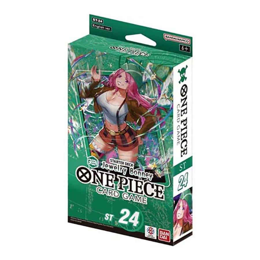One Piece TCG [ST24] Green Jewelry Bonney Starter Deck Trading Card Games Bandai