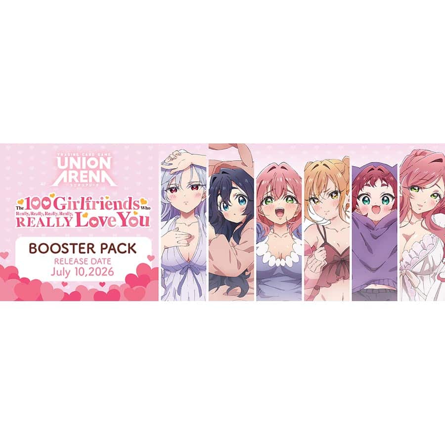 Union Arena: The 100 Girlfriends Who Really, Really, Really, Really, Really Love You [UE21BT] Trading Card Games Bandai UA 100GF21BTBox