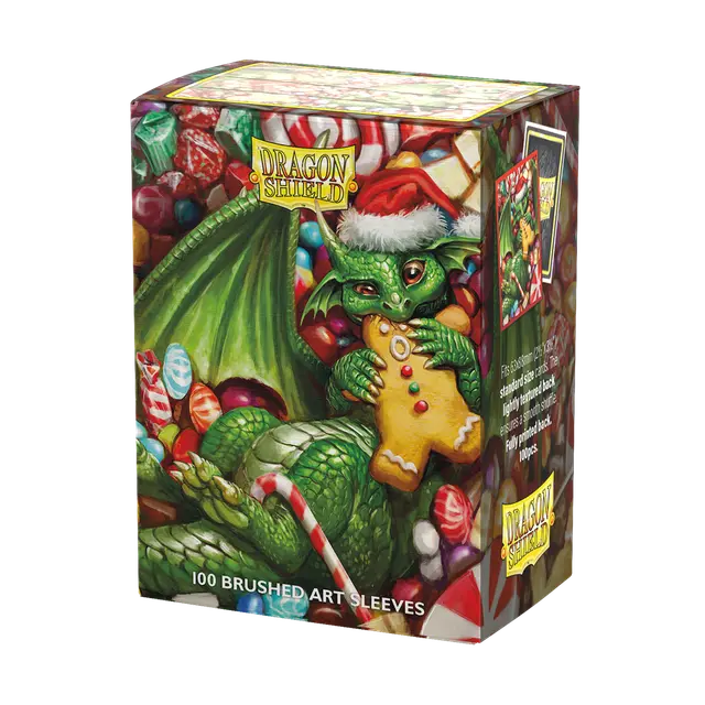 Dragon Shield 100ct Brushed Art Sleeves: Christmas 2024 Supplies Arcane Tinmen   