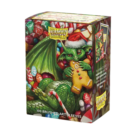 Dragon Shield 100ct Brushed Art Sleeves: Christmas 2024 Supplies Arcane Tinmen   