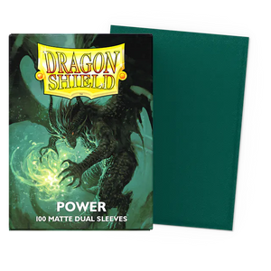 Dragon Shield 100ct Matte Dual Sleeves: Power Supplies Arcane Tinmen   