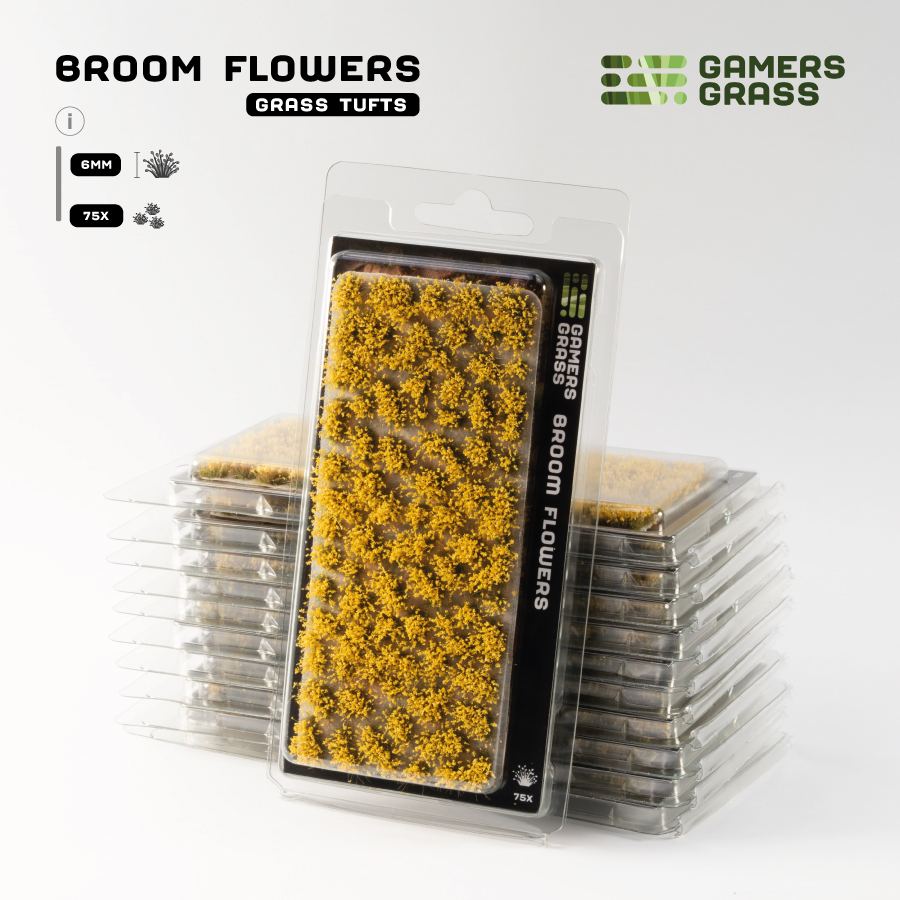 Gamers Grass: Broom Flowers Supplies Frontline Gaming FLG Broom Flowers