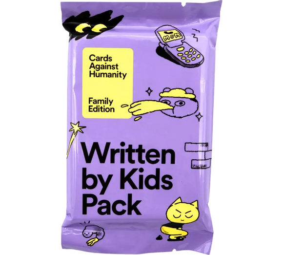 Cards Against Humanity: Written by Kids Pack Card Games Breaking Games