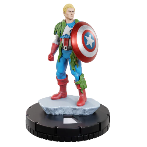 HeroClix Marvel Iconix: Captain America From the Ice Miniatures WizKids