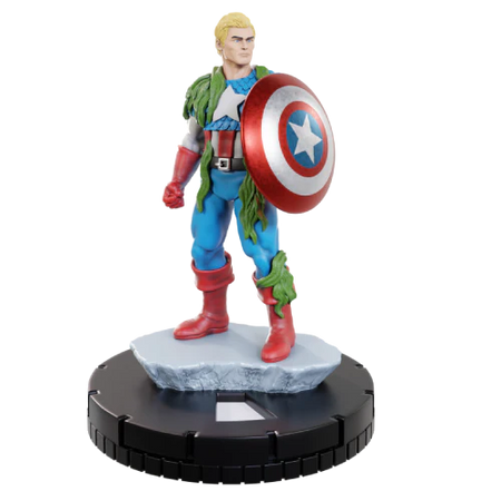 HeroClix Marvel Iconix: Captain America From the Ice Miniatures WizKids