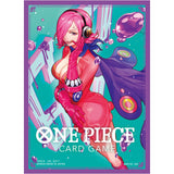 One Piece TCG 70ct Official Sleeves Assortment 5 (4 options) Supplies Bandai DP Vinsmoke Reiju  