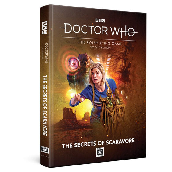 Doctor Who RPG 2E: The Secrets of Scaravore Role Playing Games Cubicle 7 Entertainment   