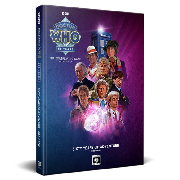 Doctor Who RPG: Sixty Years of Adventure (2 options) Role Playing Games Cubicle 7 Entertainment Dr Who 60 Book 1  