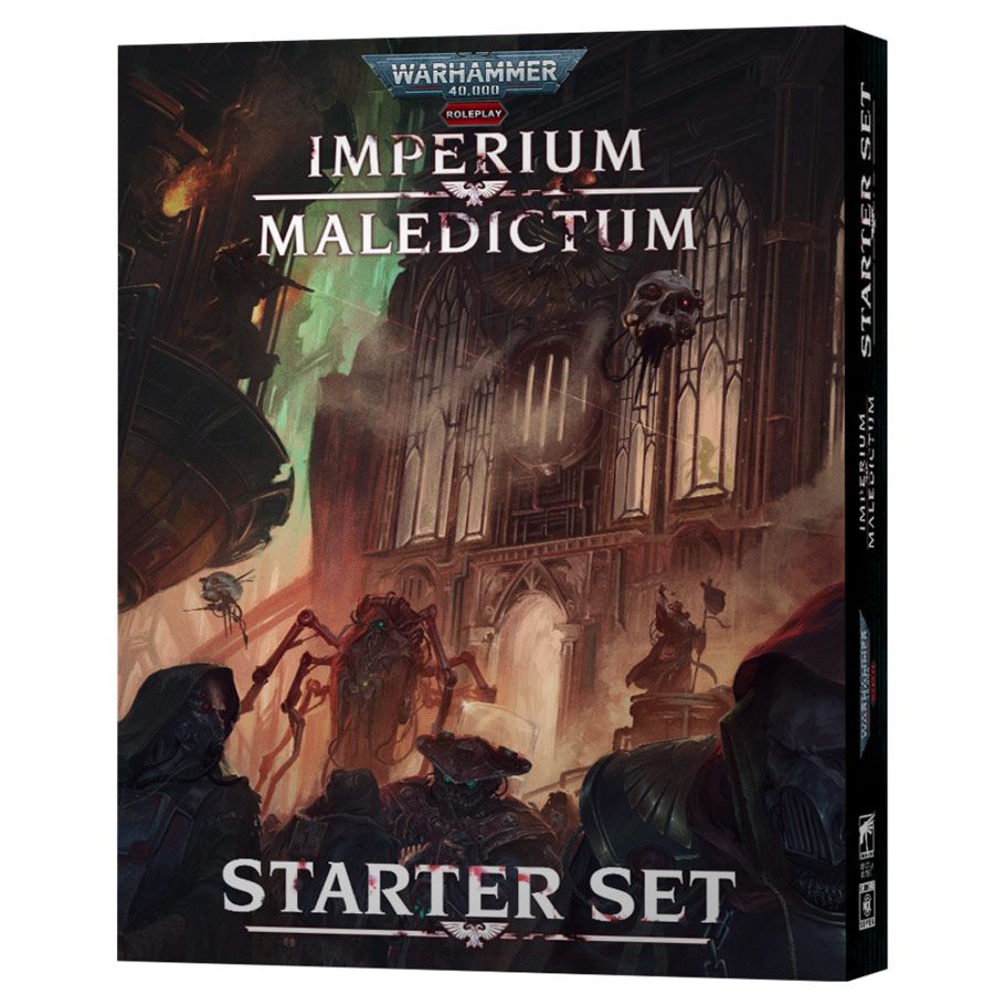 Warhammer 40K Imperium Maledictum RPG: Starter Set Role Playing Games Cubicle 7 Entertainment