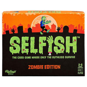 Selfish: Zombie Edition Card Games Chronicle Books   