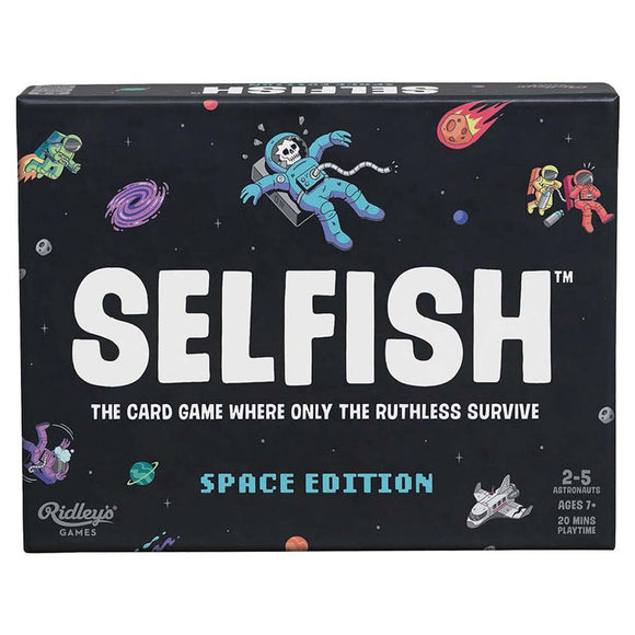 Selfish: Space Edition Card Games Chronicle Books   