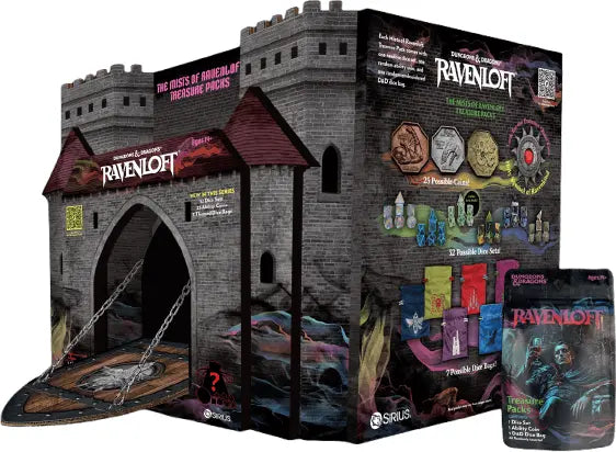 Sirius Dice D&D Mists of Ravenloft Treasure Packs Toys Sirius Dice D&D Mists of Ravenloft Treasure Packs