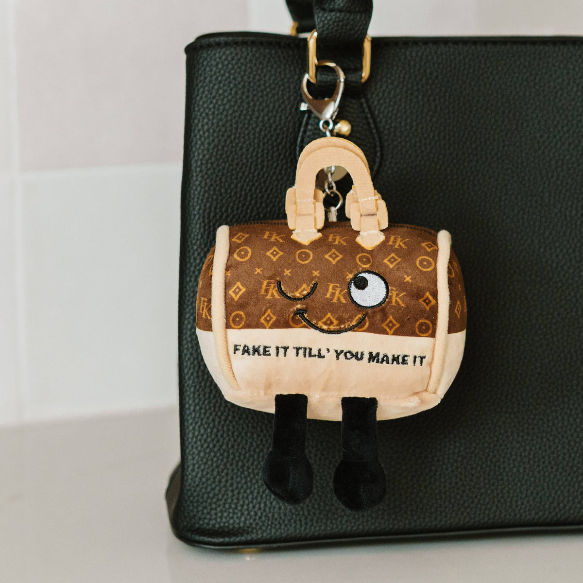 Punchkins Handbag "Fake it" Plush Bag Charm Plushes Punchkins   