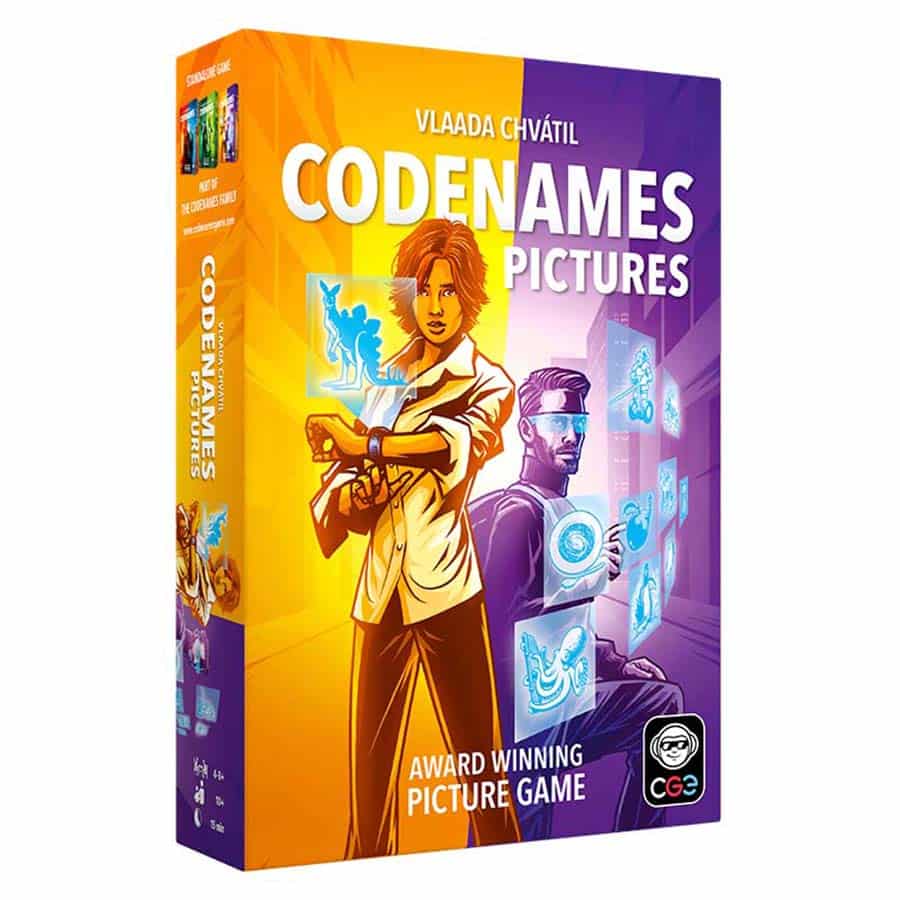 Codenames: Pictures (2025 Ed) Party Games Czech Games Edition Codenames Pictures