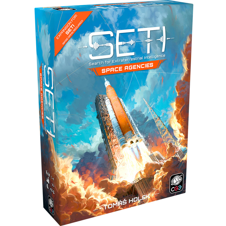 SETI: Search for Extraterrestrial Intelligence - Space Agencies Board Games Czech Games Edition SETI: Space Agencies