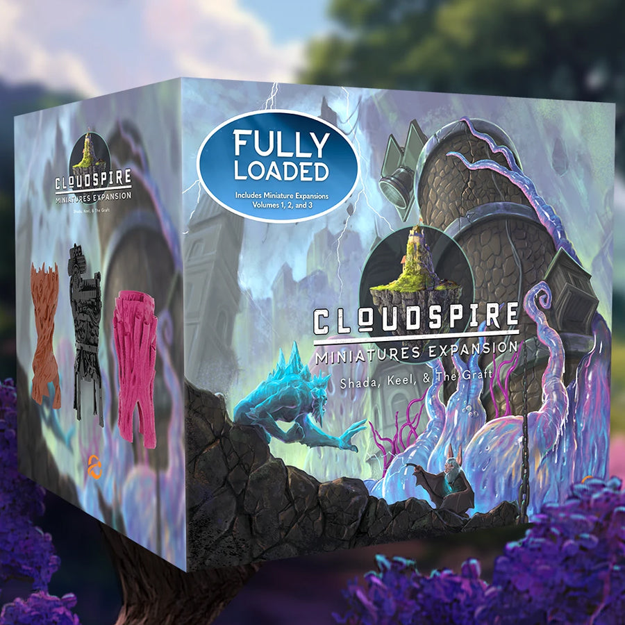 Cloudspire Fully Loaded Minis Expansion Board Games Chip Theory Games Cloudspire FL Minis Exp