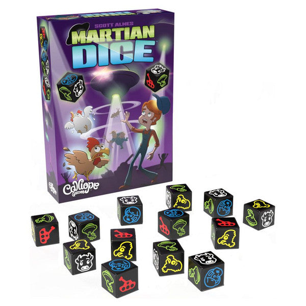 Martian Dice Party Games Calliope Games Martian Dice