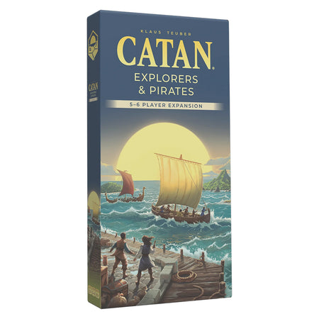 CATAN® 6E – Explorers & Pirates 5-6 Player Expansion Board Games Catan Studio