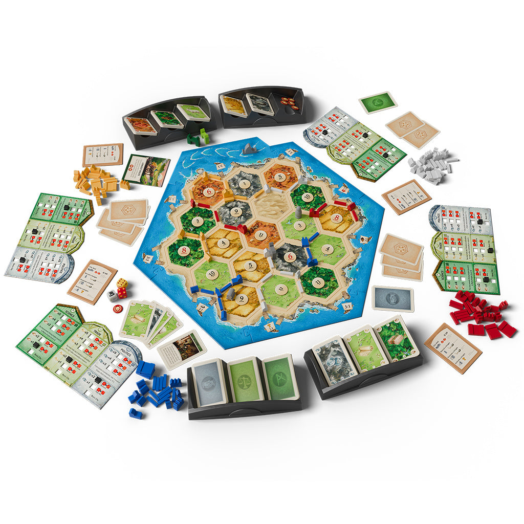Catan 6th Edition: Cities & Knights Board Games Catan Studio