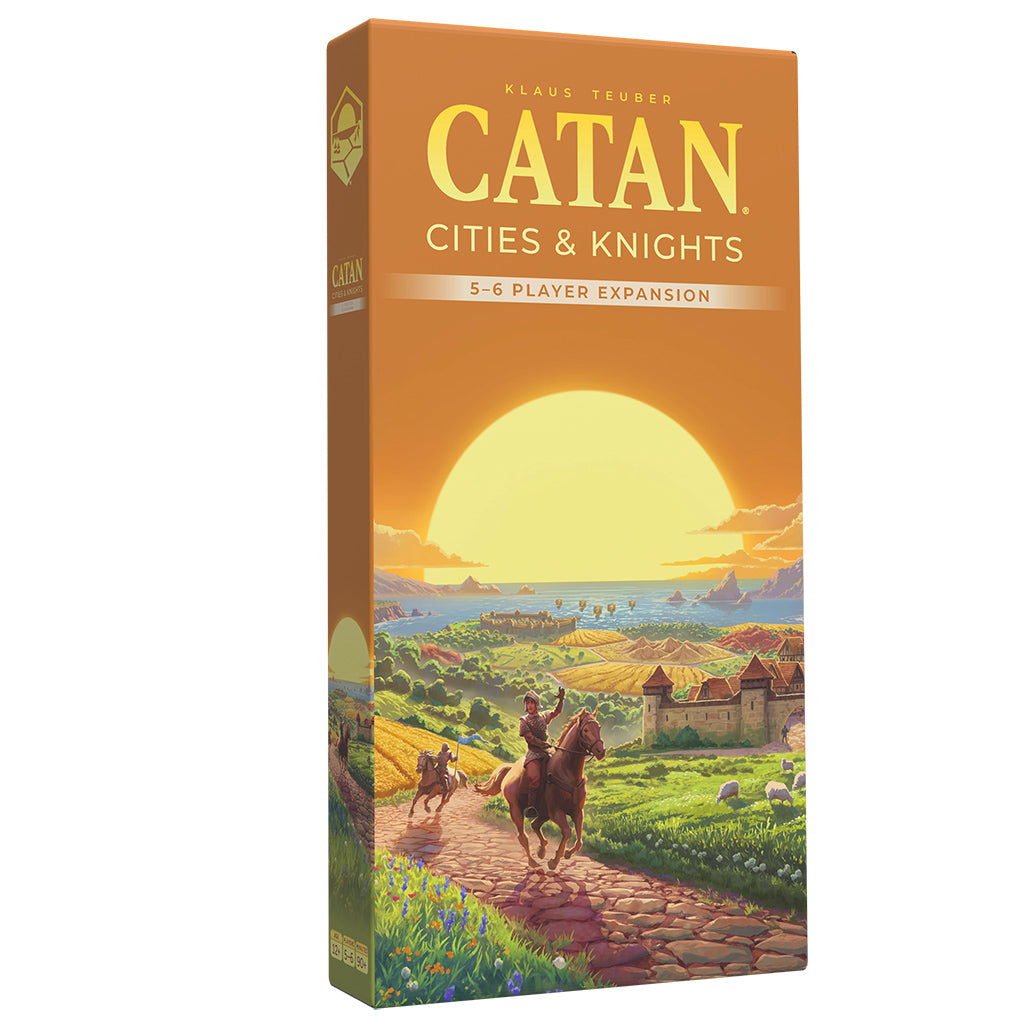 Catan 6th Edition: Cities & Knights 5-6 Player Expansion Board Games Catan Studio