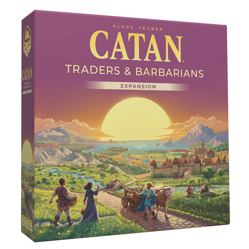 Catan 6th Edition: Traders & Barbarians Expansion Board Games Catan Studio Catan 6E Traders & Barbarians