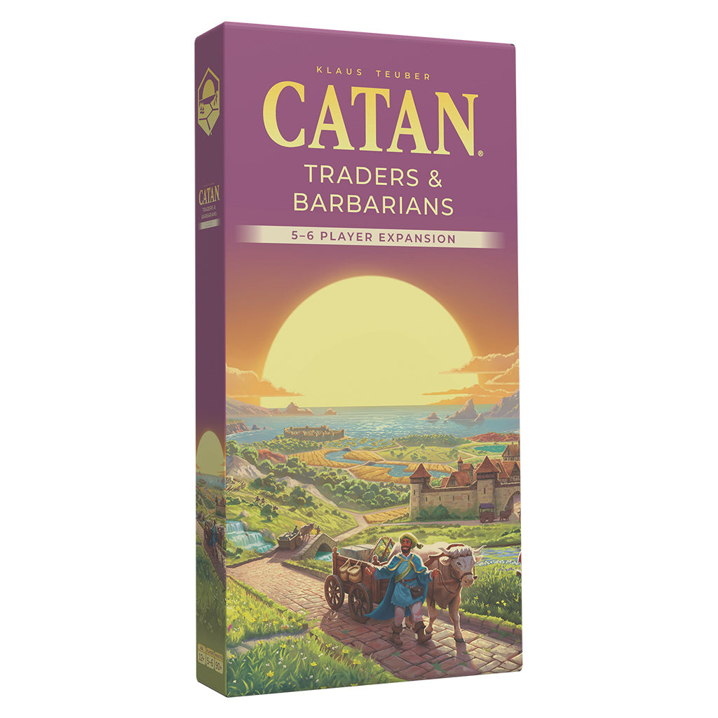 Catan 6th Edition: Traders & Barbarians 5-6 Player Expansion Board Games Catan Studio Catan 6E 5-6 Player Traders &