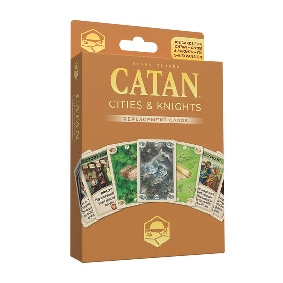 Catan 6th Edition: Cities & Knights Replacement Cards Board Games Catan Studio