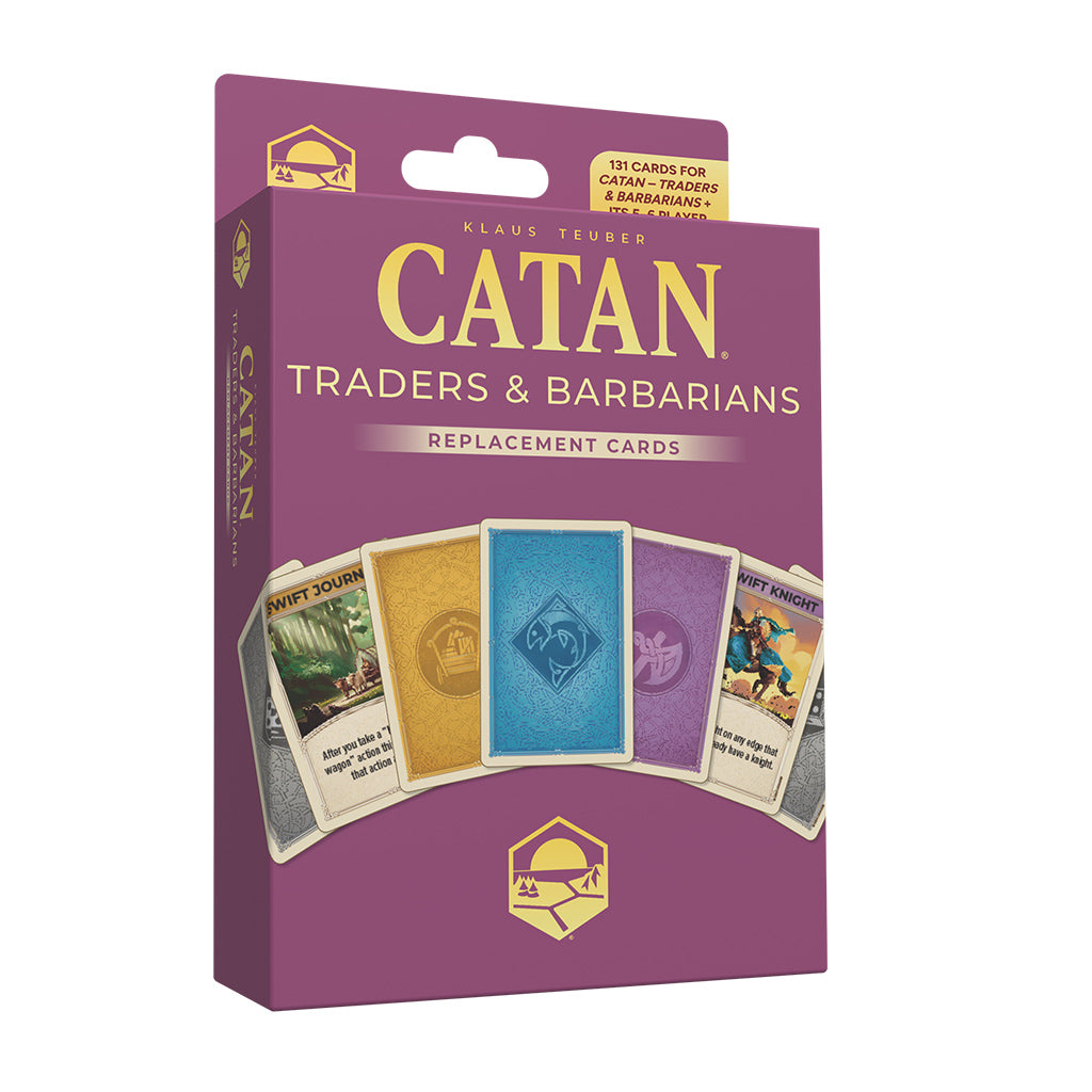 Catan 6th Edition: Traders & Barbarians Cards Board Games Catan Studio Catan 6E Traders Cards