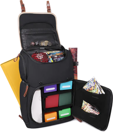 ENHANCE Gaming Trading Card Storage Backpack Black Clothing & Accessories Enhance Gaming Enhance TCG BP BLK