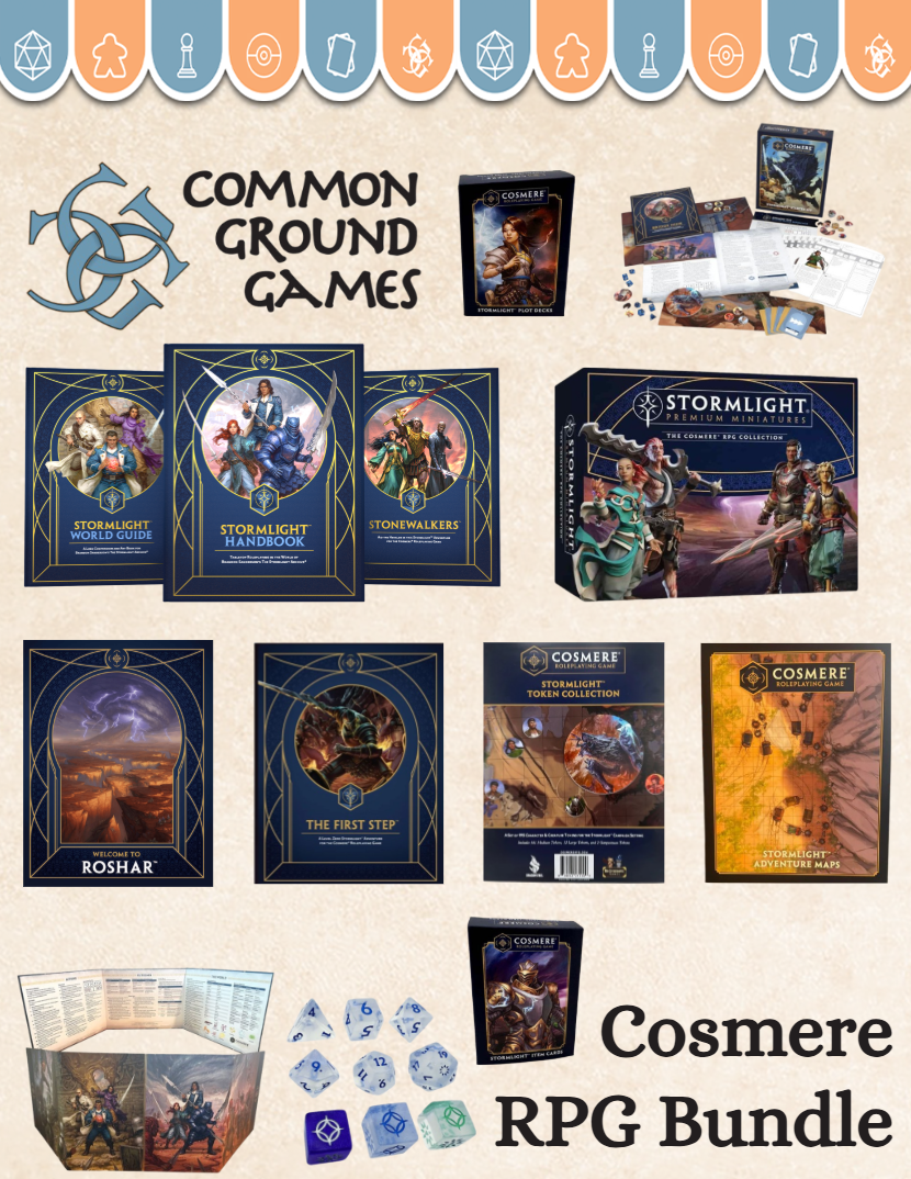 Silent Auction: Cosmere RPG Bundle Board Games Common Ground Games