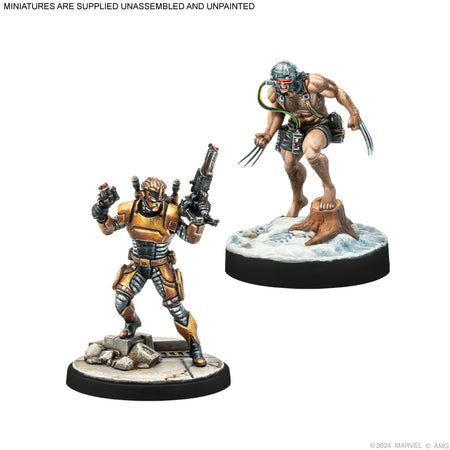 Marvel Crisis Protocol: Weapon X & Maverick Miniatures Atomic Mass Games   
