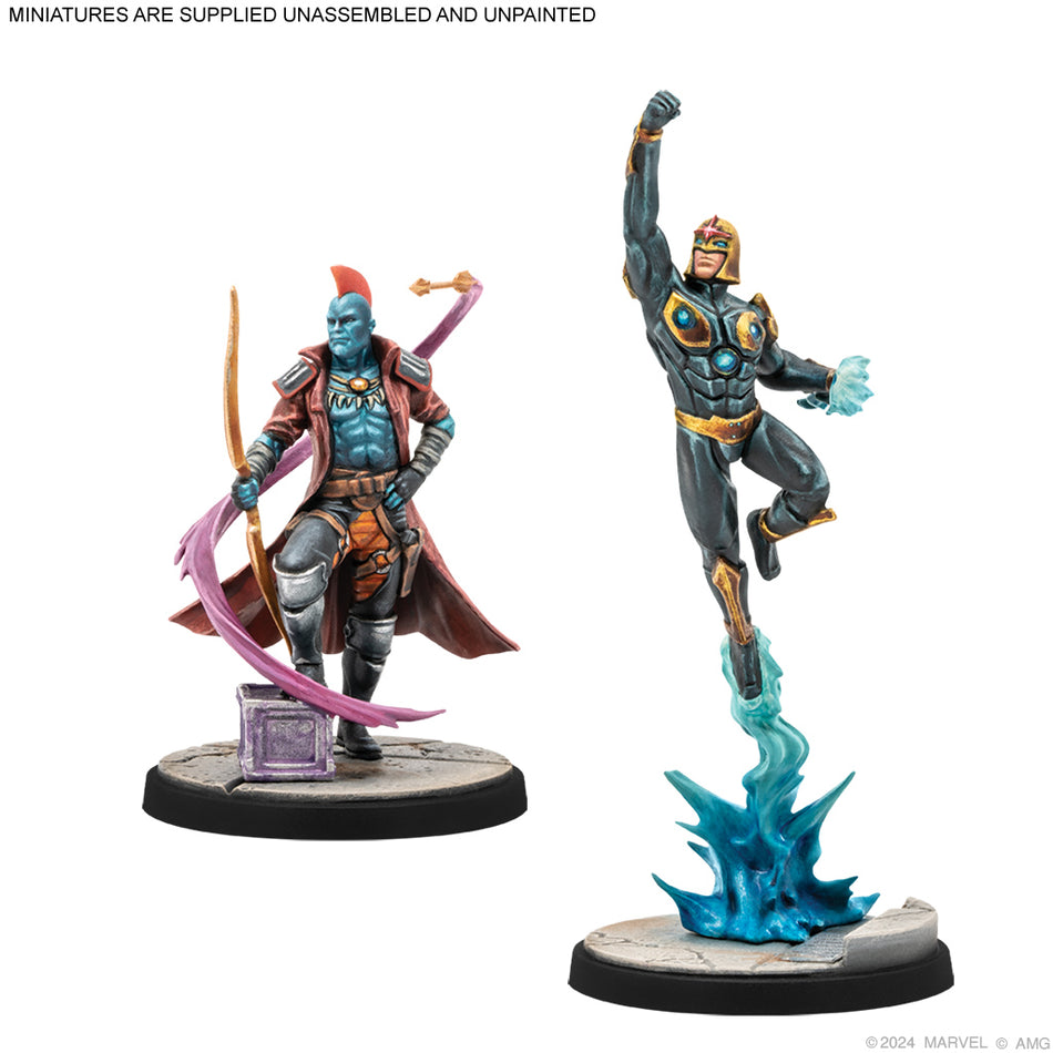 Marvel Crisis Protocol: Yondu & Nova Character Pack Miniatures Atomic Mass Games