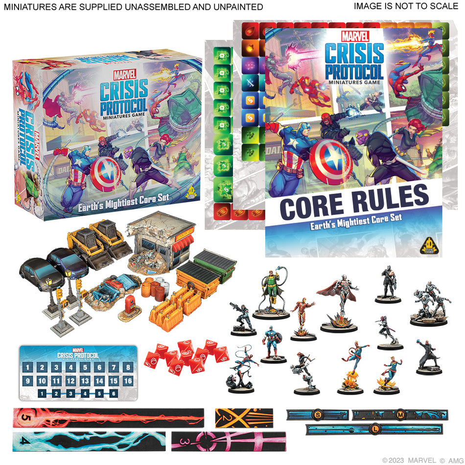 Marvel Crisis Protocol: Earth's Mightiest Core Set Miniatures Atomic Mass Games   