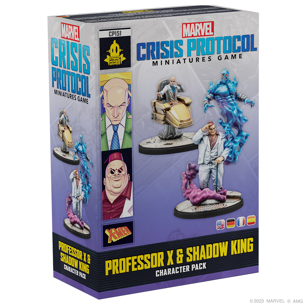 Marvel Crisis Protocol: Professor X & Shadow King Miniatures Atomic Mass Games   