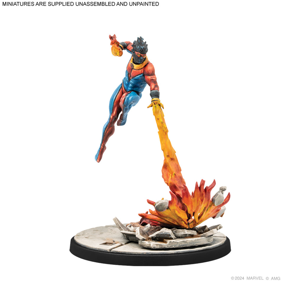 Marvel Crisis Protocol: Sunspot & Warlock Miniatures Atomic Mass Games   