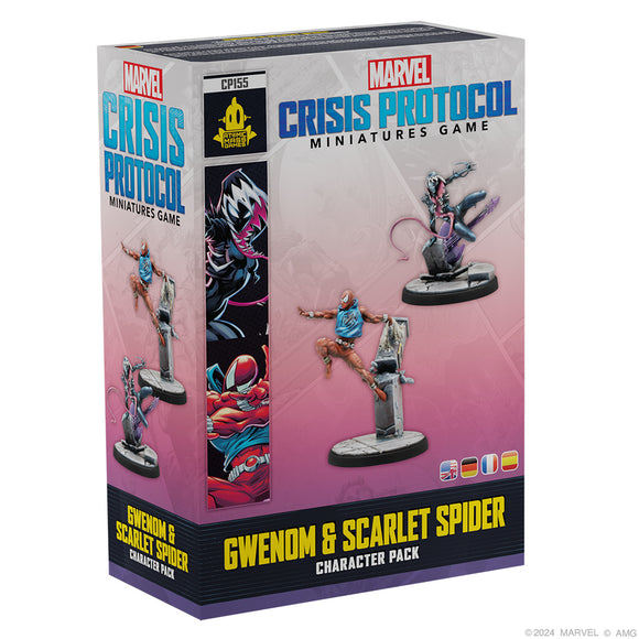 Marvel Crisis Protocol: Gwenom & Scarlet Spider Miniatures Asmodee   