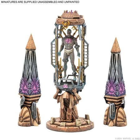 Marvel Crisis Protocol: Dark Future Terrain Pack Miniatures Atomic Mass Games   