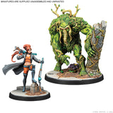 Marvel Crisis Protocol: Elsa Bloodstone & Man-Thing Character Pack Miniatures Atomic Mass Games