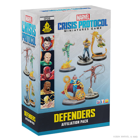 Marvel Crisis Protocol: Defenders Affiliation Pack Miniatures Atomic Mass Games MCP Defenders Affiliation Pack