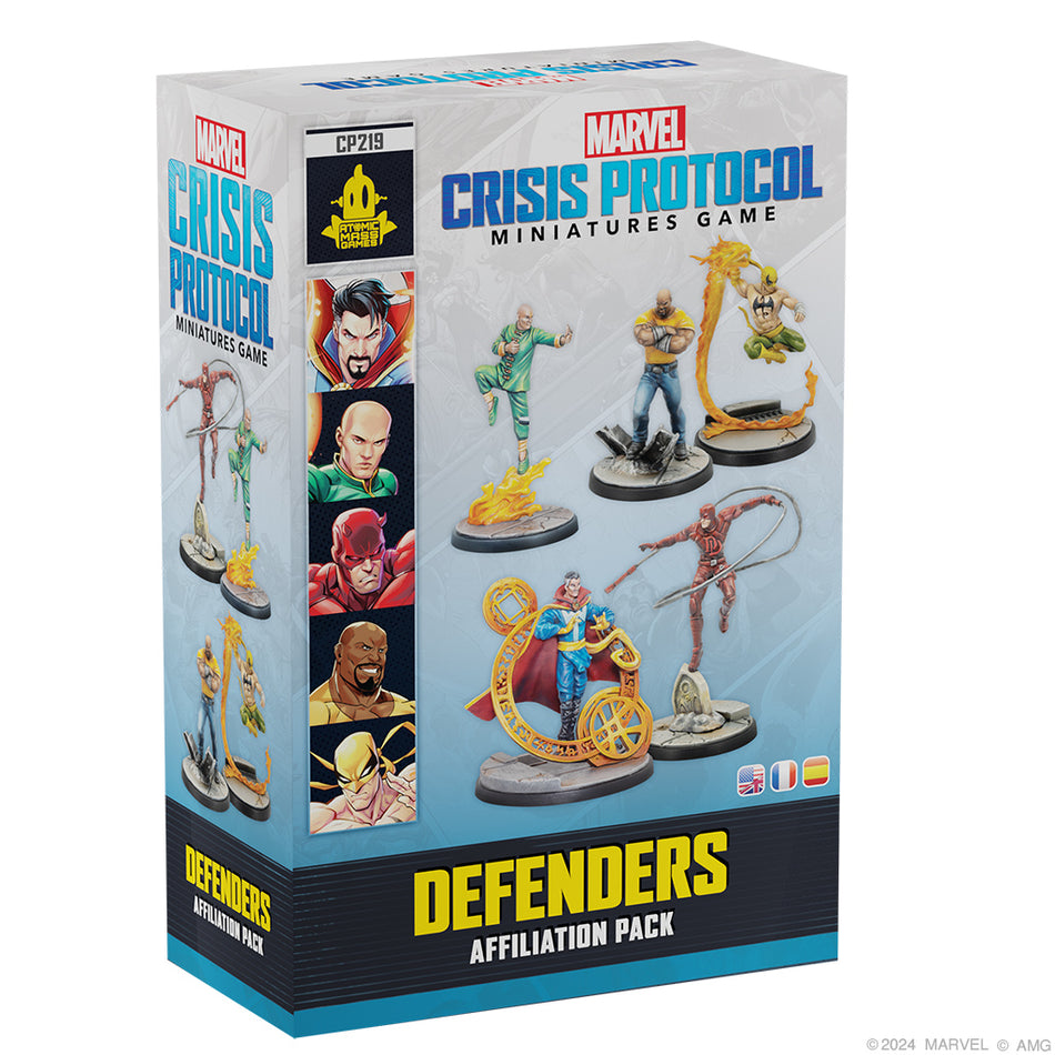 Marvel Crisis Protocol: Defenders Affiliation Pack Miniatures Atomic Mass Games MCP Defenders Affiliation Pack