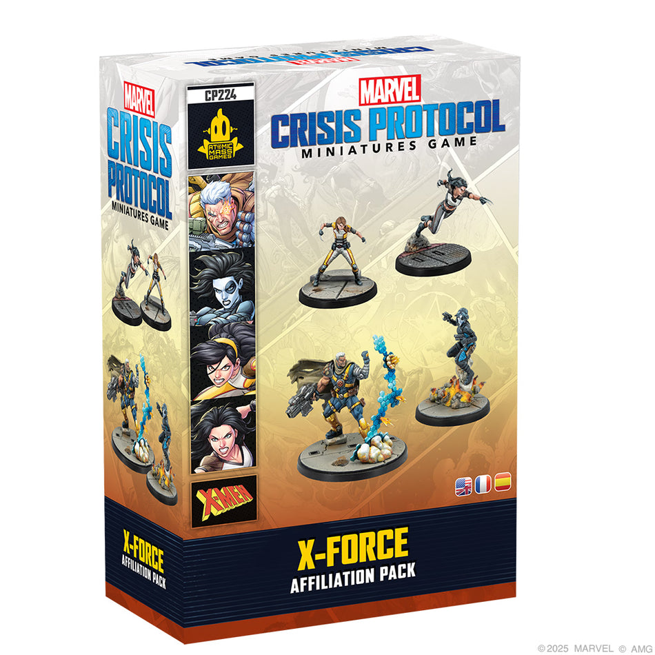 Marvel: Crisis Protocol - X-Force Affiliation Pack Miniatures Atomic Mass Games MCP X-Force Aff Pack