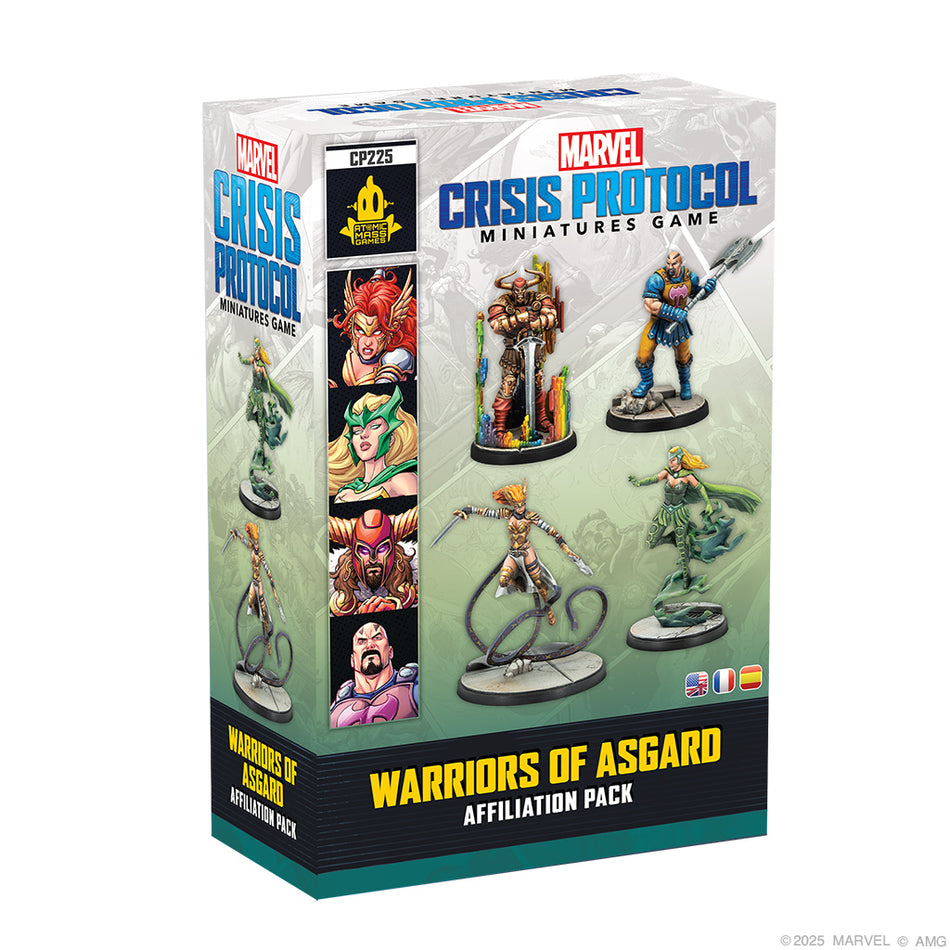 Marvel Crisis Protocol: Warriors of Asgard Affiliation Pack Miniatures Atomic Mass Games MCP Warriors of Asgard Affiliation Pack