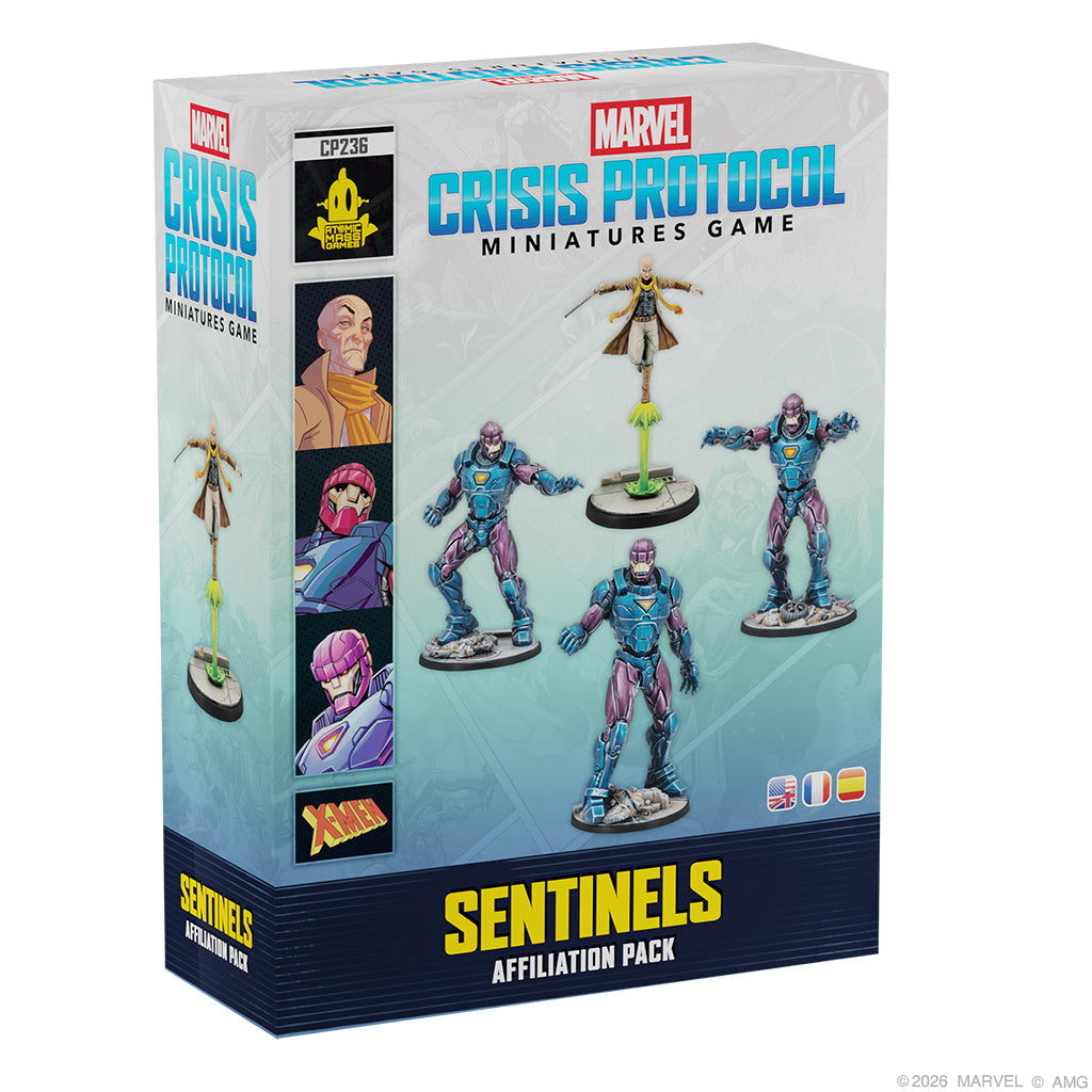 Marvel: Crisis Protocol - Sentinels Affiliation Pack Board Games Asmodee MCP Sentinels Affiliation Pack