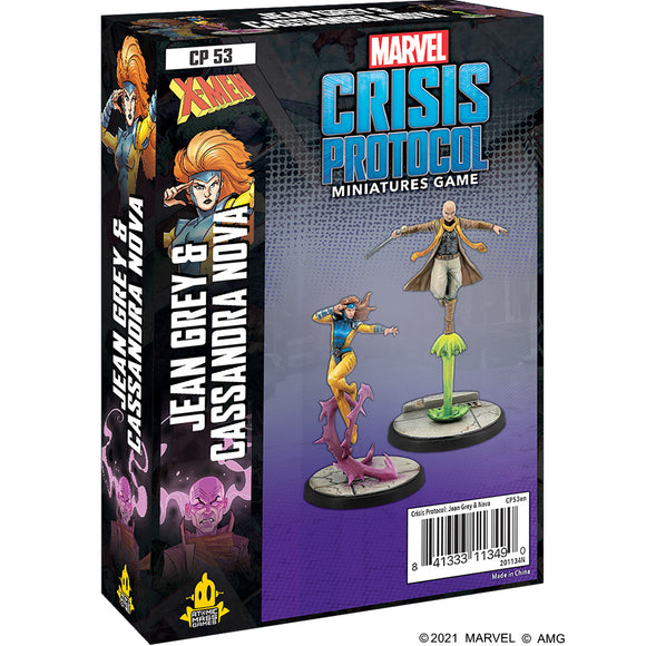 Marvel Crisis Protocol Jean Gray & Cassandra Nova Miniatures Atomic Mass Games   